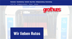 Desktop Screenshot of grothues-tankstelle.de